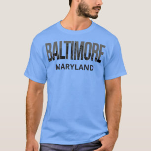 Baltimore Maryland Skyline Pride I T-Shirt