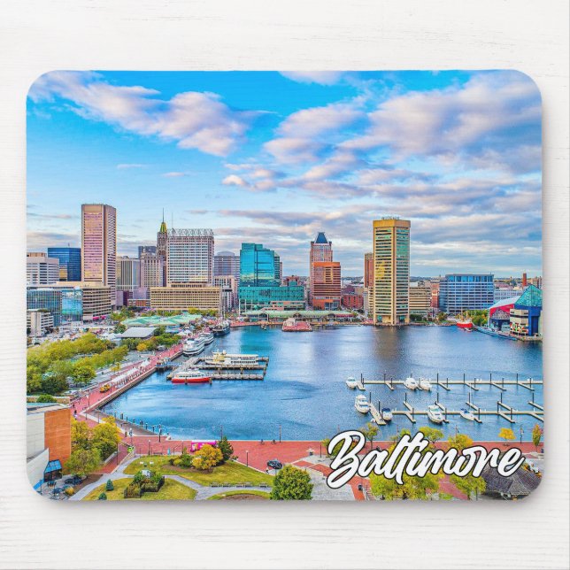 Baltimore, Maryland, United States Mouse Pad (Front)