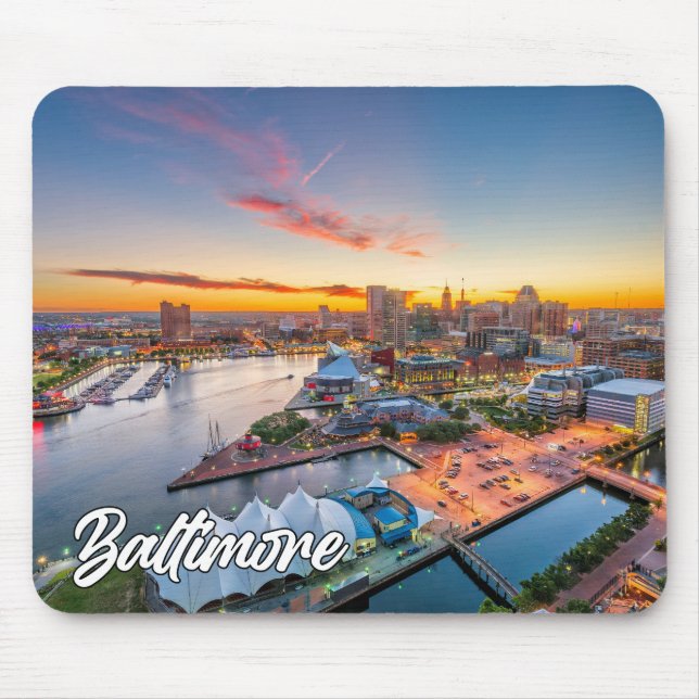 Baltimore, Maryland, United States Mouse Pad (Front)