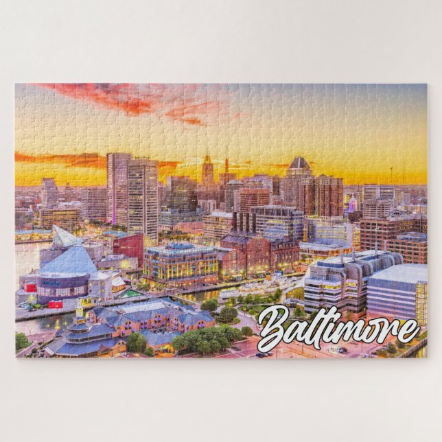 Baltimore, Maryland, USA Jigsaw Puzzle (Horizontal)