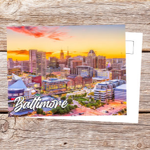 Baltimore, Maryland, USA Postcard