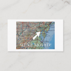 Baltimore Maryland We've Moved New Address Card
