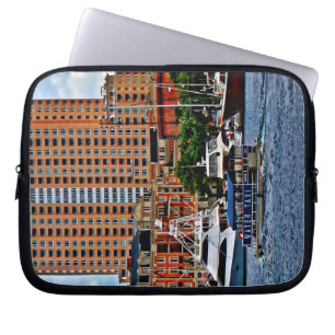 Baltimore MD - Inner Harbor Water Taxi Laptop Sleeve