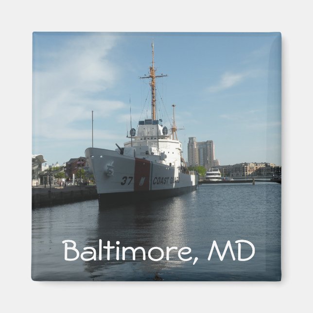 Baltimore, MD Magnet (Front)