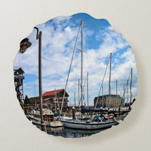 Baltimore MD - Marina Near Fells Point Round Cushion