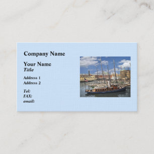 Baltimore, MD – The Tugboat Lannan c1905 Business Card