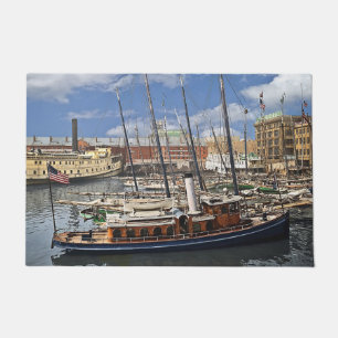 Baltimore, MD – The Tugboat Lannan c1905 Doormat
