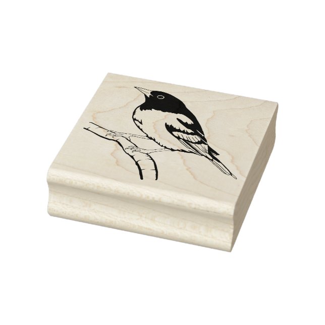 Baltimore Oriole Bird Rubber Stamp (Stamp)
