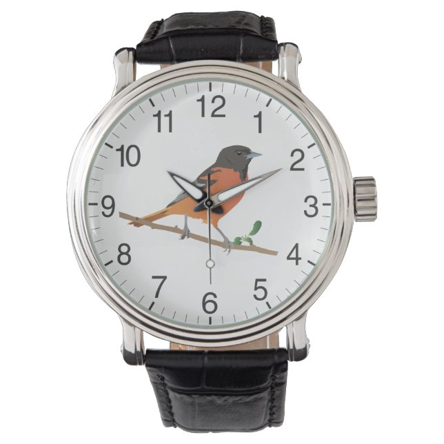 Baltimore Oriole Bird Watch (Front)