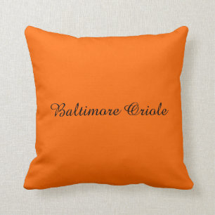 Baltimore Oriole Pillow