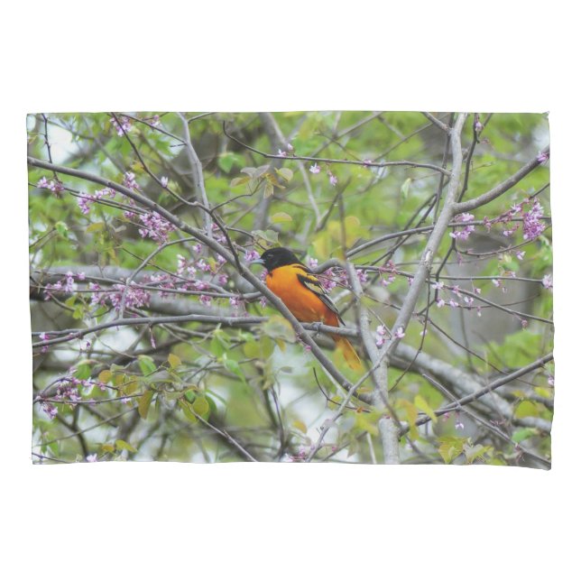 Baltimore Oriole Pillowcase (Front)