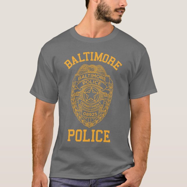 baltimore police maryland detective T-Shirt (Front)