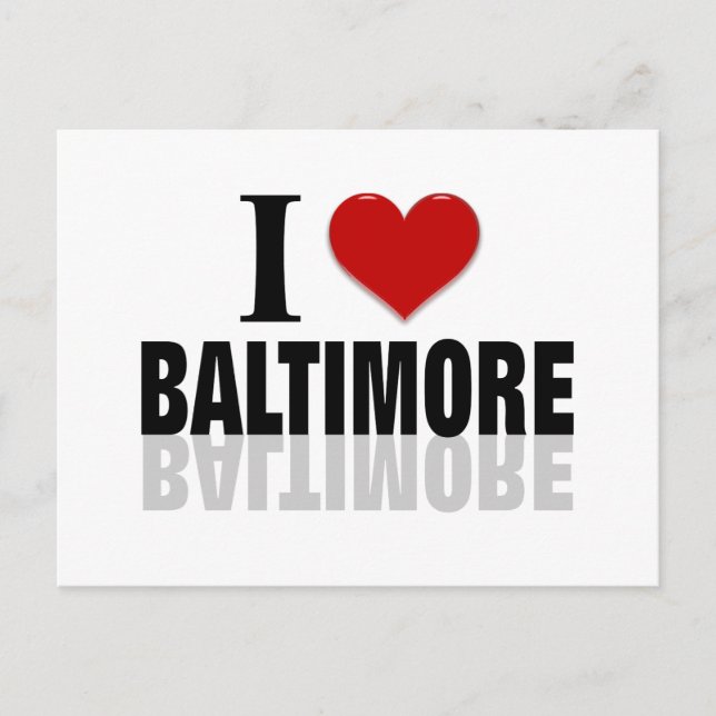 Baltimore Postcard (Front)