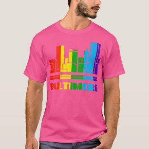 Baltimore Pride Baltimore LGBT Gift LGBTQ Support T-Shirt