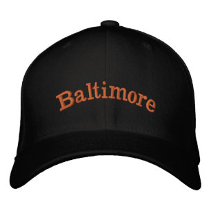 Baltimore Script Embroidered Hat