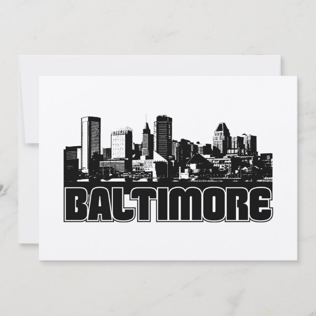 Baltimore Skyline (Front)