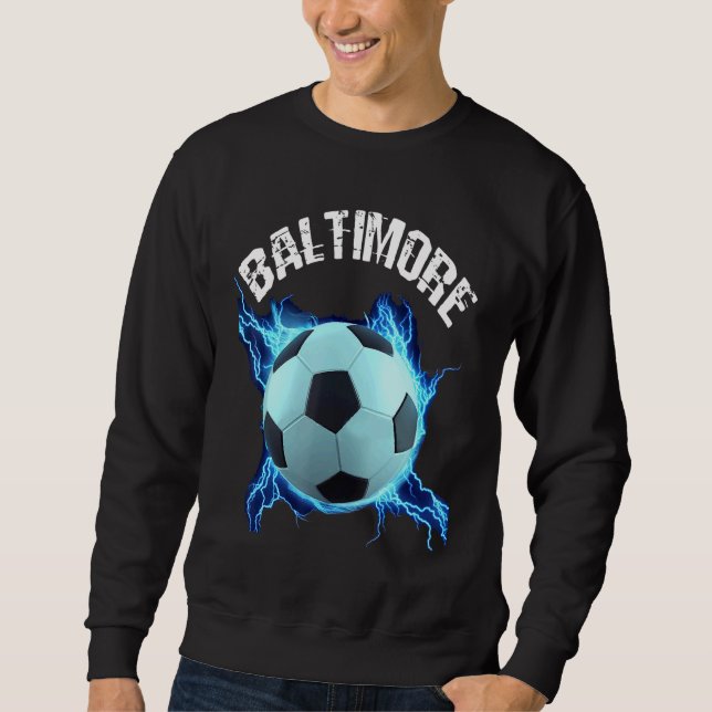 Baltimore Soccer Retro Sweatshirt (Front)