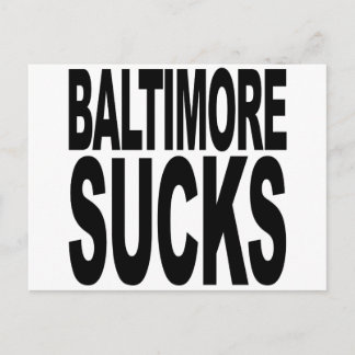 Baltimore Sucks Postcard