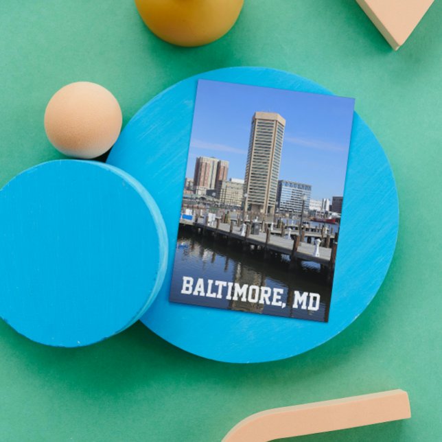 Baltimore's Inner Harbour World Trade Centre Photo Postcard (Creator Uploaded)