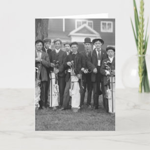 Baltusrol Caddies, early 1900s Card