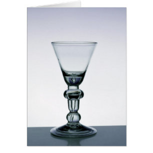 Baluster stem goblet, c.1700-20