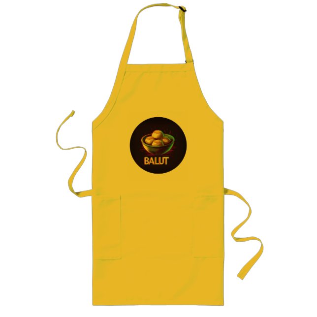 Balut: A Filipino Delicacy Long Apron (Front)