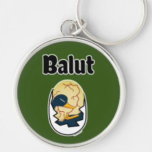 Balut egg duck embryo egg protein Filipino Key Ring