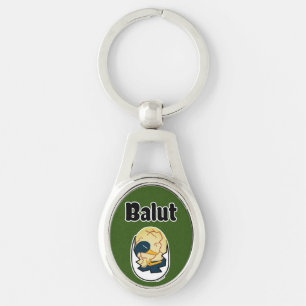 Balut egg duck embryo egg protein Filipino Key Ring