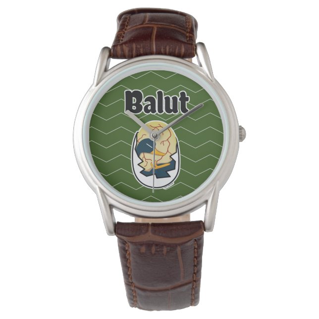 Balut egg duck embryo egg protein Filipino Watch (Front)