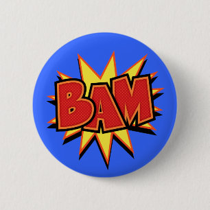 Bam-3 6 Cm Round Badge