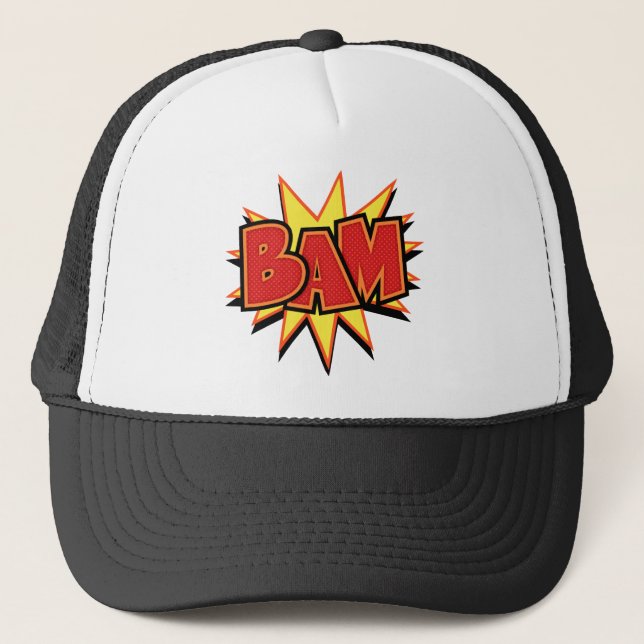 Bam-3 Trucker Hat (Front)