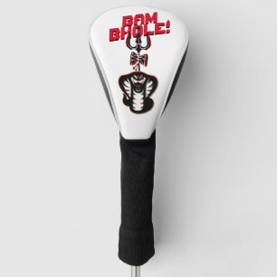 "BAM BHOLE" LORD SHIVA'S NAAG AND TRISHUL GOLF HEAD COVER