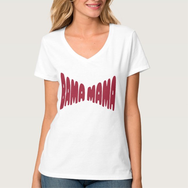 BAMA MAMA DENIM T SHIRT (Front)