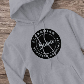 Bama Southern Passionate Crimson Teams Vintage Hoodie