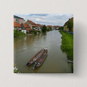 Bamberg 15 Cm Square Badge