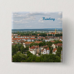Bamberg 15 Cm Square Badge