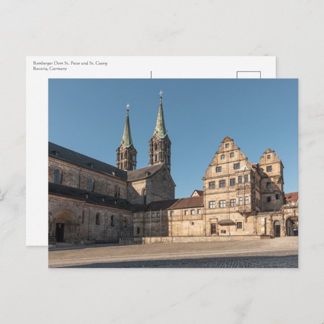 Bamberg Cathedral, Germany Postcard (Front/Back)