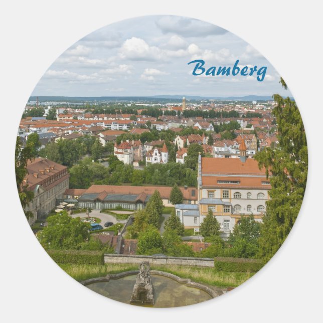 Bamberg Classic Round Sticker (Front)