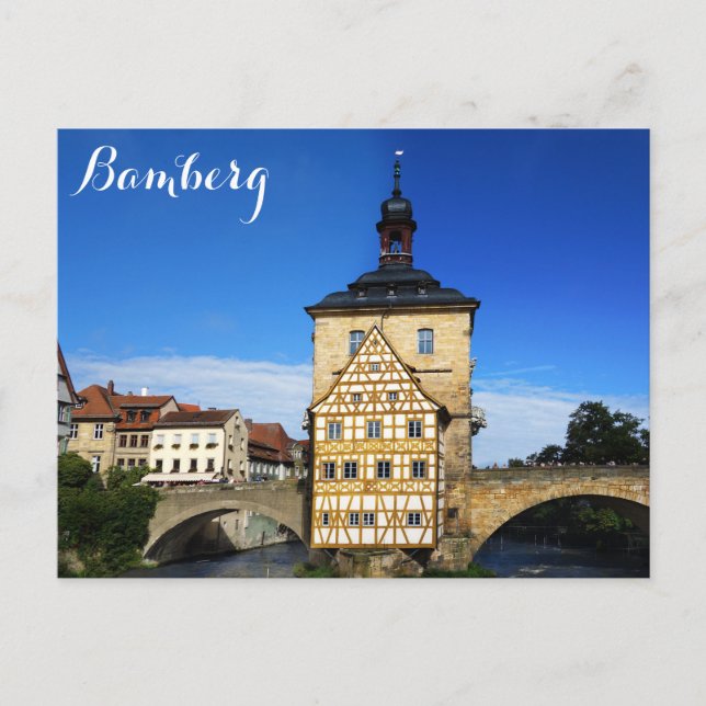 Bamberg Germany City Hall Postcard (Front)