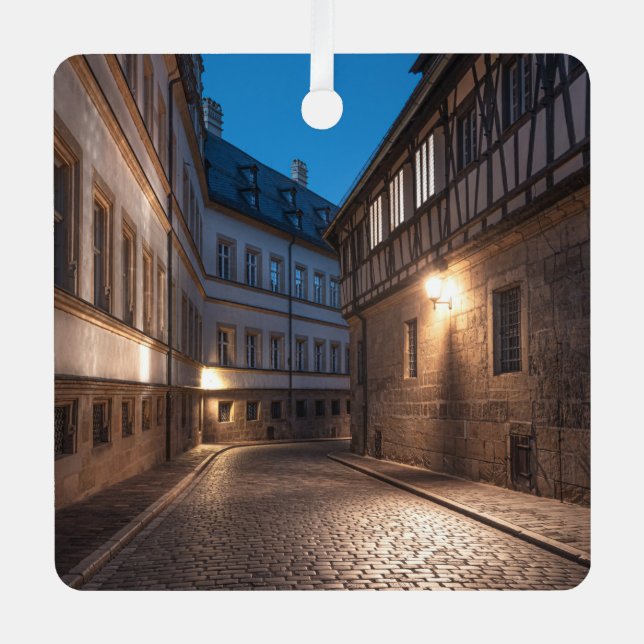 Bamberg Germany Metal Tree Decoration (Front)