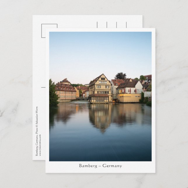 Bamberg Germany Photo Postcard (Front/Back)