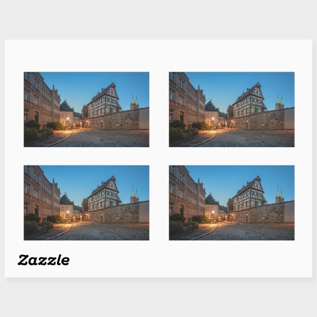 Bamberg Germany Rectangular Sticker (Sheet)