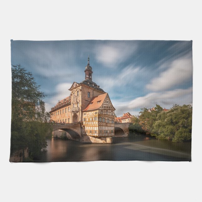 Bamberg Germany Tea Towel (Horizontal)