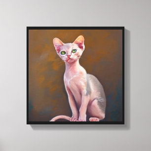 Bambino Cat Canvas Print