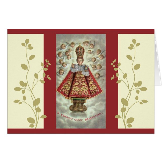 Bambino Gesu Infant of Prague (Front Horizontal)
