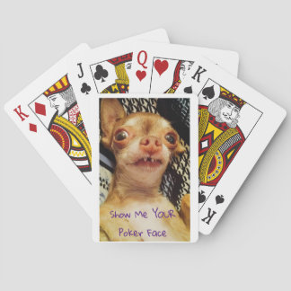 Bambi's Poker Face Playing Cards