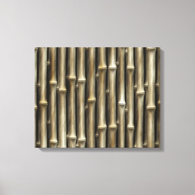 Bamboo 1 Wrapped Canvas (Front)
