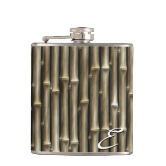 Bamboo 1 Wrapped Flask