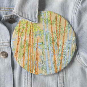 Bamboo 2 6 cm round badge