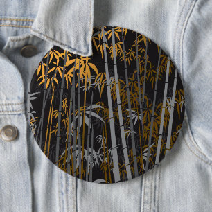 Bamboo 4 6 cm round badge